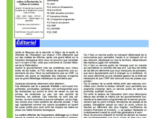 Pour n°121 Septembre 2022